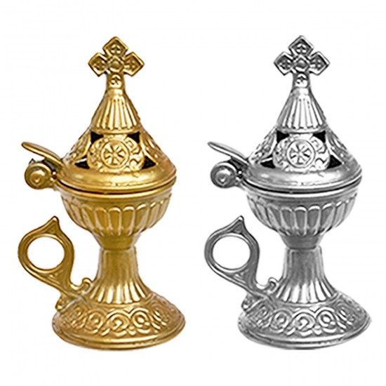 ΘΥΜΙΑΤΟ ΕΚΚΛΗΣΙΑΣΤΙΚΟ ΜΕΤΑΛΛΙΚΟ 15x6,5cm Homie 32404