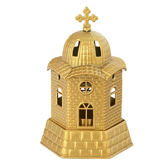 ΚΑΝΤΗΛΙ  ΕΚΚΛΗΣΙΑ ΜΕΤΑΛΛΙΚΟ 18x10cm Homie 32482