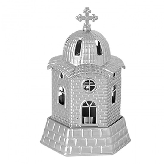 ΚΑΝΤΗΛΙ  ΕΚΚΛΗΣΙΑ ΜΕΤΑΛΛΙΚΟ 18x10cm Homie 32482