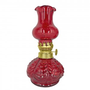 Λάμπα Παραφινέλαιου Στρογγυλή Έγχρωμη 18cm Homie 3289