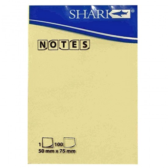 ΧΑΡΤΑΚΙΑ ΑΥΤΟΚΟΛΛΗΤΑ ΚΙΤΡΙΝΑ 7,5x5cm Justnote 381972