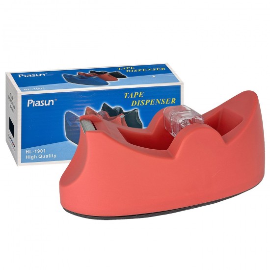 TG-19-314 - ΒΑΣΗ ΚΟΛΛΗΤΙΚΗΣ ΤΑΙΝΙΑΣ ΟΒΑΛ ΚΟΚΚΙΝΗ 19x7x8,5cm Justnote 39334 ΒΑΣΗ ΚΟΛΛΗΤΙΚΗΣ ΤΑΙΝΙΑΣ ΟΒΑΛ ΚΟΚΚΙΝΗ 19x7x8,5cm Justnote 39334