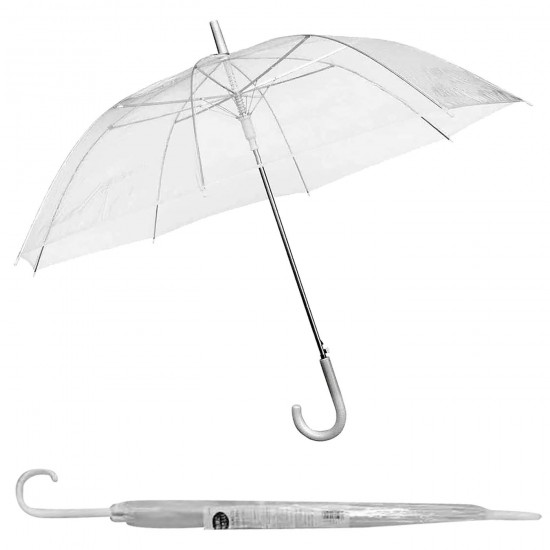TG-20-1232 - ΟΜΠΡΕΛΑ ΣΠΑΣΤΗ ΔΙΑΦΑΝΗ Υ54cm Φ92cm 4teen4ty 401252 ΟΜΠΡΕΛΑ ΣΠΑΣΤΗ ΔΙΑΦΑΝΗ Υ54cm Φ92cm 4teen4ty 401252