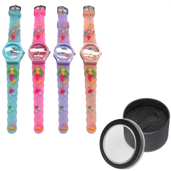 TG-20-1384 - Ρολόι Χειρός Γοργόνα σε Μεταλλικό Κουτί 4teen4ty 401404 Ρολόι Χειρός Γοργόνα σε Μεταλλικό Κουτί 4teen4ty 401404