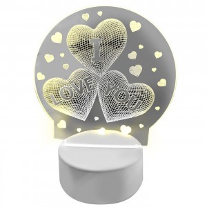 Πινακίδα Love Διάφανη με φως 18x12cm Homie 423082 Πινακίδα Love Διάφανη με φως 18x12cm Homie 423082