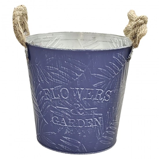 Γλαστράκι-Κασπώ Μεταλλικό με Κλαδιά Φ18x17cm Homie 423085