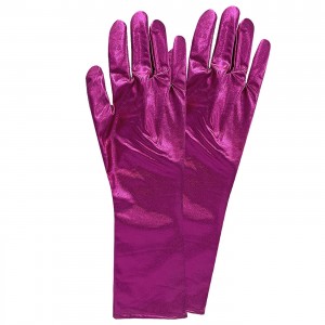 Γάντια Γυαλιστερά Μακριά 40cm Carnavalista 231473