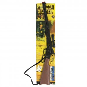 Καραμπίνα 8σφαιρη Πλαστική Καρ=64x16cm Carnavalista 23229