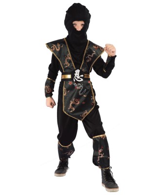 Στολή Παιδική Χρυσός Νίντζα  Carnavalista 232116