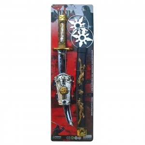 Σετ Νίντζα 5τεμ 50x15cm Carnavalista 232169 Σετ Νίντζα 5τεμ 50x15cm Carnavalista 232169