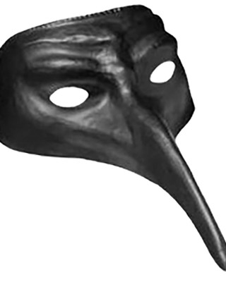 Μάσκα Βενετσιάνικη Πουλί Μαύρη  Carnavalista 232194