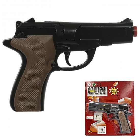 ΠΙΣΤΟΛΙ ΜΕΤΑΛΛΙΚΟ 8ΣΦΑΙΡΟ 23x20cm Carnavalista 23242