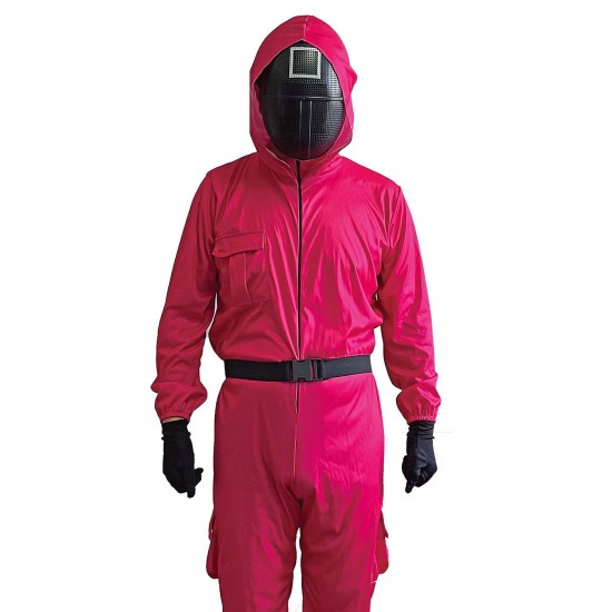 ΣΤΟΛΗ ΑΝΔΡΙΚΗ ΚΟΚΚΙΝΟΣ ΣΤΡΑΤΙΩΤΗΣ ΜΕ ΤΕΤΡΑΓΩΝΟ  Carnavalista 232307