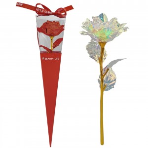 Τριαντάφυλλο με φως σε Κουτί 36cm Carnavalista 232371