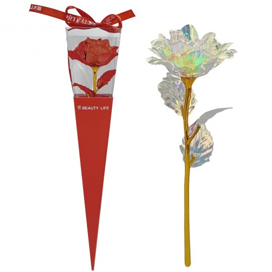 ΤΡΙΑΝΤΑΦΥΛΛΟ ΜΕ ΦΩΣ ΣΕ ΚΟΥΤΙ 35cm Carnavalista 232371