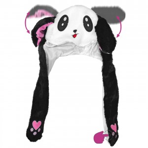 Σκούφος Panda με Αυτιά και Κίνηση 50x35cm Carnavalista 232411 Σκούφος Panda με Αυτιά και Κίνηση 50x35cm Carnavalista 232411