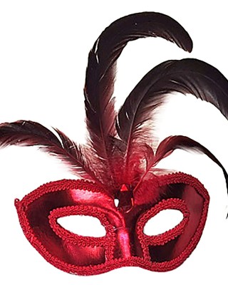 Μάσκα Βενετσιάνικη με Φτερά Ψηλά  Carnavalista 232421