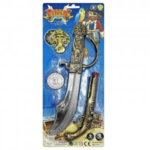 Σετ Πειρατή 4τεμ 41x17cm Carnavalista 232426