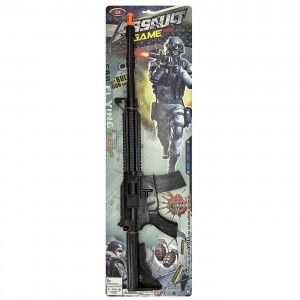 Όπλο Σπινθηροβόλο Μαύρο 68x20cm Carnavalista 232427 Όπλο Σπινθηροβόλο Μαύρο 68x20cm Carnavalista 232427