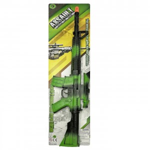 Όπλο Σπινθηροβόλο Πρασινόμαυρο με Διόπτρα 64x16cm Carnavalista 232435 Όπλο Σπινθηροβόλο Πρασινόμαυρο με Διόπτρα 64x16cm Carnavalista 232435