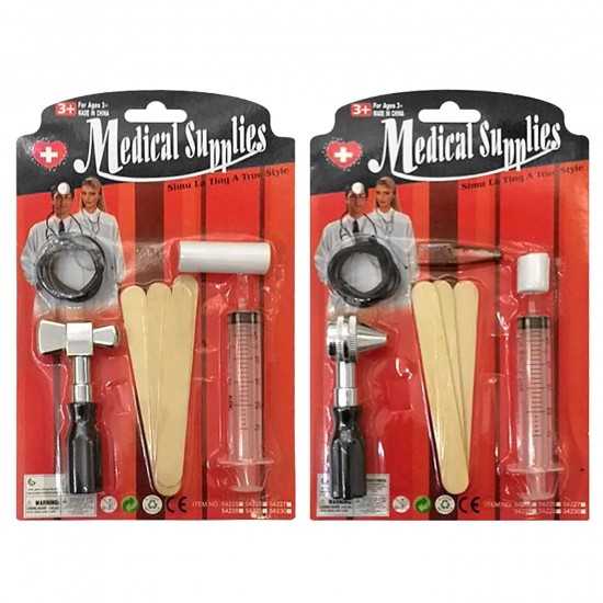 ΣΕΤ ΕΡΓΑΛΕΙΑ ΓΙΑΤΡΟΥ 3ΤΕΜ ΚΑΡ=30x19cm Carnavalista 232443