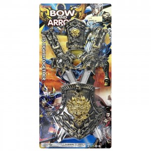 Σετ με Περικάρπιο, Ασπίδα & 2 Σπαθιά 4τεμ 63x29cm Carnavalista 232447 Σετ με Περικάρπιο, Ασπίδα & 2 Σπαθιά 4τεμ 63x29cm Carnavalista 232447