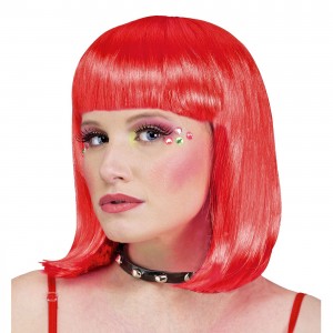 Περούκα Μακρύ Καρέ Αφέλειες Carnavalista 232464 Περούκα Μακρύ Καρέ Αφέλειες Carnavalista 232464