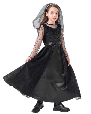 Στολή Παιδική Μαυροφορεμένο Κορίτσι  Carnavalista 232539