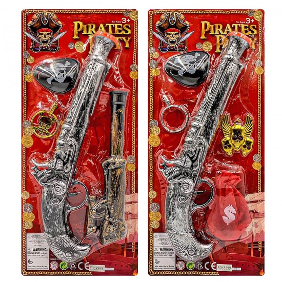 Σετ Πειρατή 5τεμ 41x18cm Carnavalista 232573