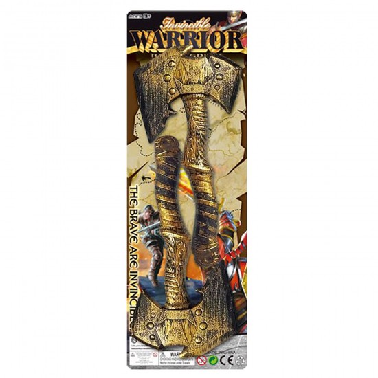 Τσεκούρια Βίκινγκ σετ=2τεμ Καρ=47x16cm Carnavalista 232615