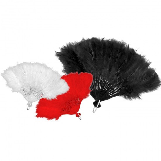 TG-3-2698 - Βεντάλια Φτερά 24cm Carnavalista 232718 Βεντάλια Φτερά 24cm Carnavalista 232718