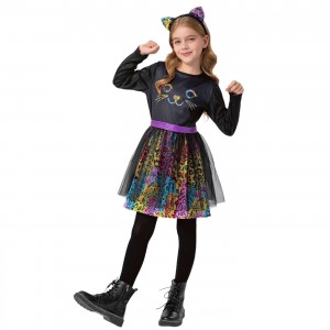 Στολή Παιδική Μαύρη Γάτα  Carnavalista 232734