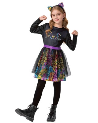 Στολή Παιδική Μαύρη Γάτα  Carnavalista 232734