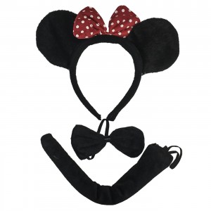 Αξεσουάρ Ποντικίνα σετ=3τεμ  Carnavalista 23301