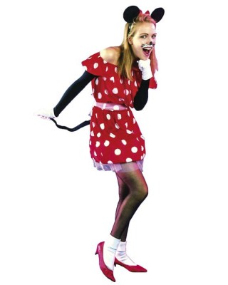 Στολή Γυναικεία Ποντικίνα  Carnavalista 23715