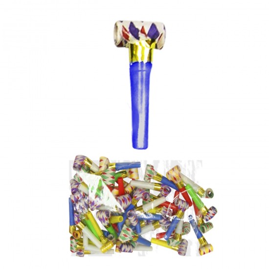 TG-3-89 - ΦΡΟΥ ΦΡΟΥ ΠΑΚ=100ΤΕΜ 9cm Carnavalista 23109 ΦΡΟΥ ΦΡΟΥ ΠΑΚ=100ΤΕΜ 9cm Carnavalista 23109