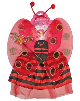 Σετ Παιδική Αμφίεση Πασχαλίτσα 4τεμ  Carnavalista 23967