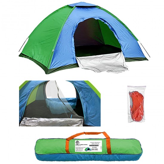TG-42-1304 - ΣΚΗΝΗ 4 ΑΤΟΜΩΝ 2ΠΟΡΤΗ 2,5x2x1,5m SUMMERtiempo 621324 ΣΚΗΝΗ 4 ΑΤΟΜΩΝ 2ΠΟΡΤΗ 2,5x2x1,5m SUMMERtiempo 621324