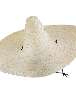 Καπέλο Ψάθινο Μεξικανού Ενηλίκων ø53cm SummerTiempo 621841