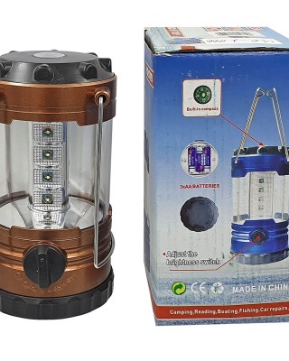 Φακός Φανάρι Σκηνής Camping 14,5x8cm SummerTiempo 621886