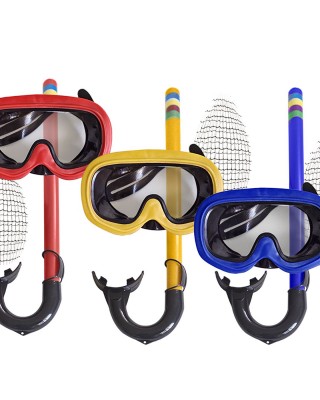 Μάσκα & Αναπνευστήρας σετ σε Διχτάκι Εφηβικό  SummerTiempo 622004