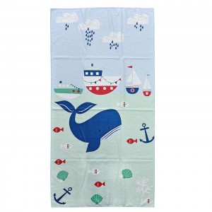 Πετσέτα Θαλάσσης Τυπωμένη Microfiber 70x140cm   245gr SummerTiempo 622154