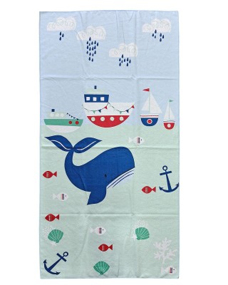 Πετσέτα Θαλάσσης Τυπωμένη Microfiber 70x140cm   245gr SummerTiempo 622154