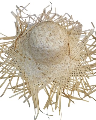 Καπέλο Ψάθινο Ξεφτισμένο Ενηλίκων ø50cm SummerTiempo 622398