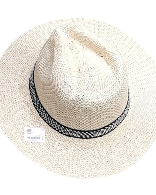 Καπέλο Μονόχρωμο Υφασμάτινη Πλέξη Ενηλίκων ø36cm SummerTiempo 622488