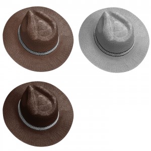 Καπέλο Μονόχρωμο Υφασμάτινη Πλέξη Ενηλίκων ø36cm SummerTiempo 622488