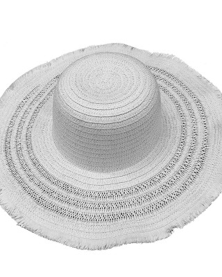 Καπέλο Ψαθόχαρτο Γυναικείο Τρυπητό ø43cm SummerTiempo 622567