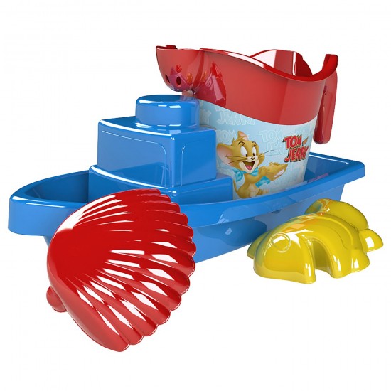 ΒΑΡΚΑΚΙ ΠΑΡΑΛΙΑΣ ΣΕΤ=4ΤΕΜ TOM & JERRY 34x16cm SUMMERtiempo 622584