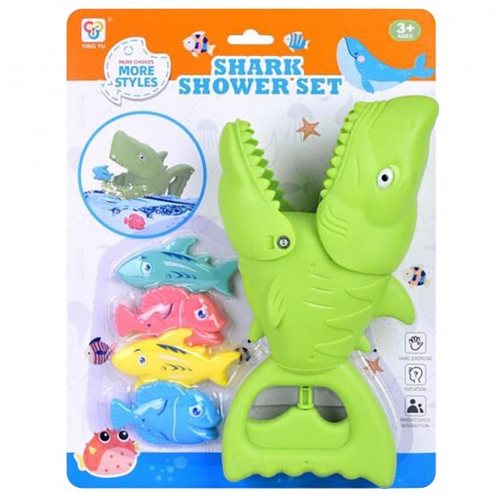 ΚΑΡΧΑΡΙΑΣ ΦΑΓΑΝΑΣ ΠΑΙΧΝΙΔΙ ΣΕΤ=5ΤΕΜ 34,5x20cm SUMMERtiempo 622603