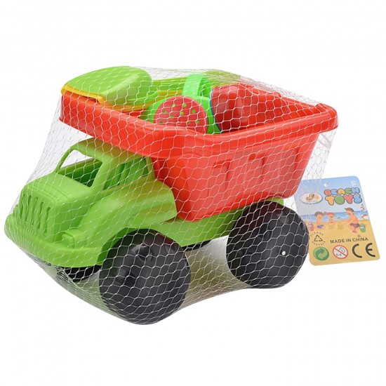 ΣΕΤ ΠΑΡΑΛΙΑΣ ΦΟΡΤΗΓΟ 6ΤΕΜ 21x13x12cm SUMMERtiempo 622608